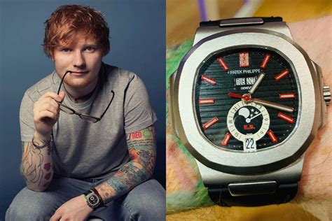 ed sheeran patek philippe price|watch spotting ed sheeran.